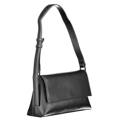 Calvin Klein Schwarze Polyester Handtasche