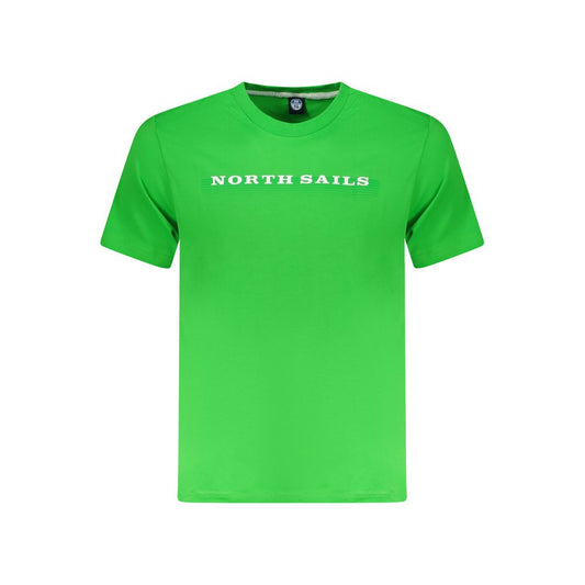 North Sails Grünes Baumwolle Männer T-Shirt