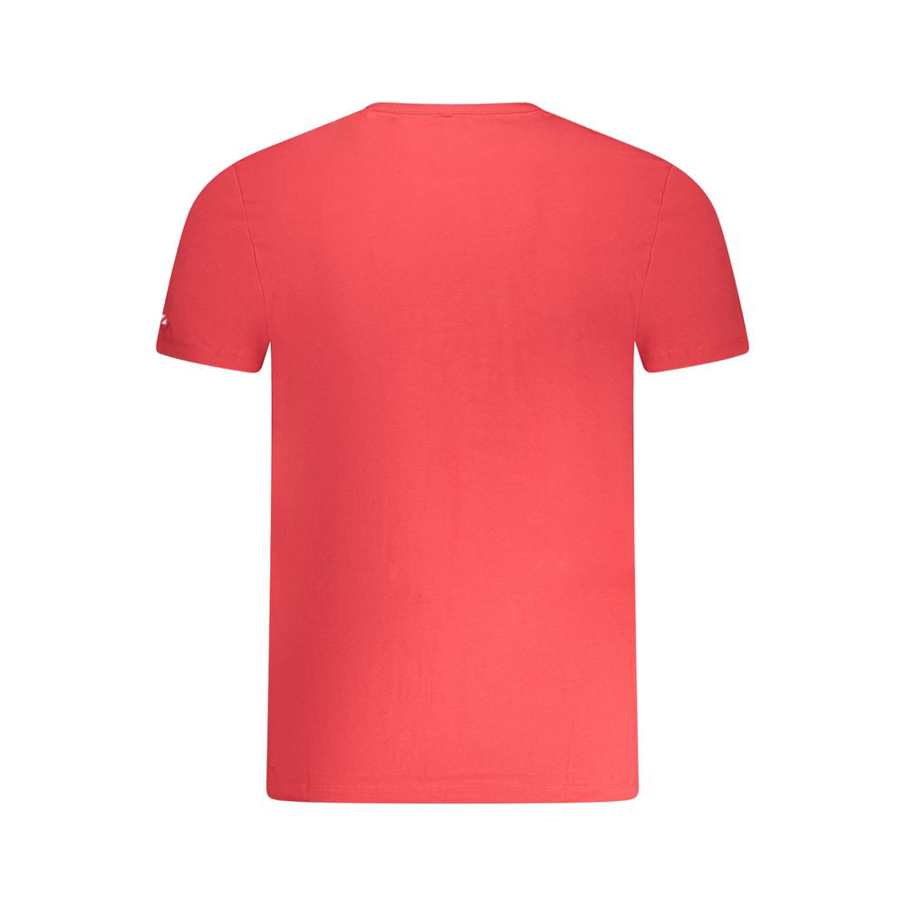 Pepe Jeans Rotes Baumwolle Männer T-Shirt