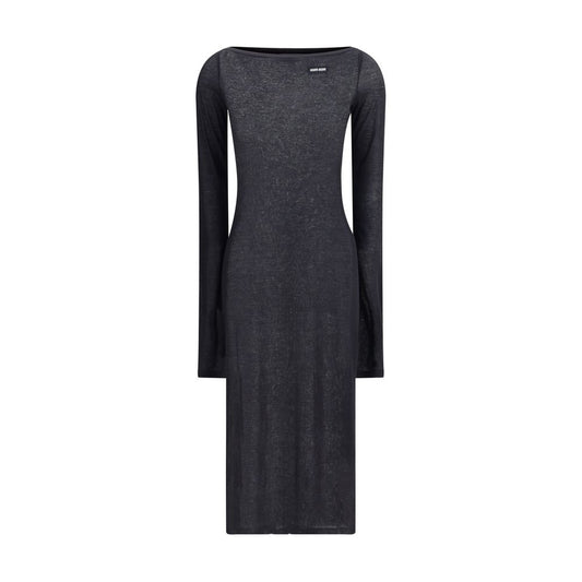 Miu Miu Langes Jersey-Kleid