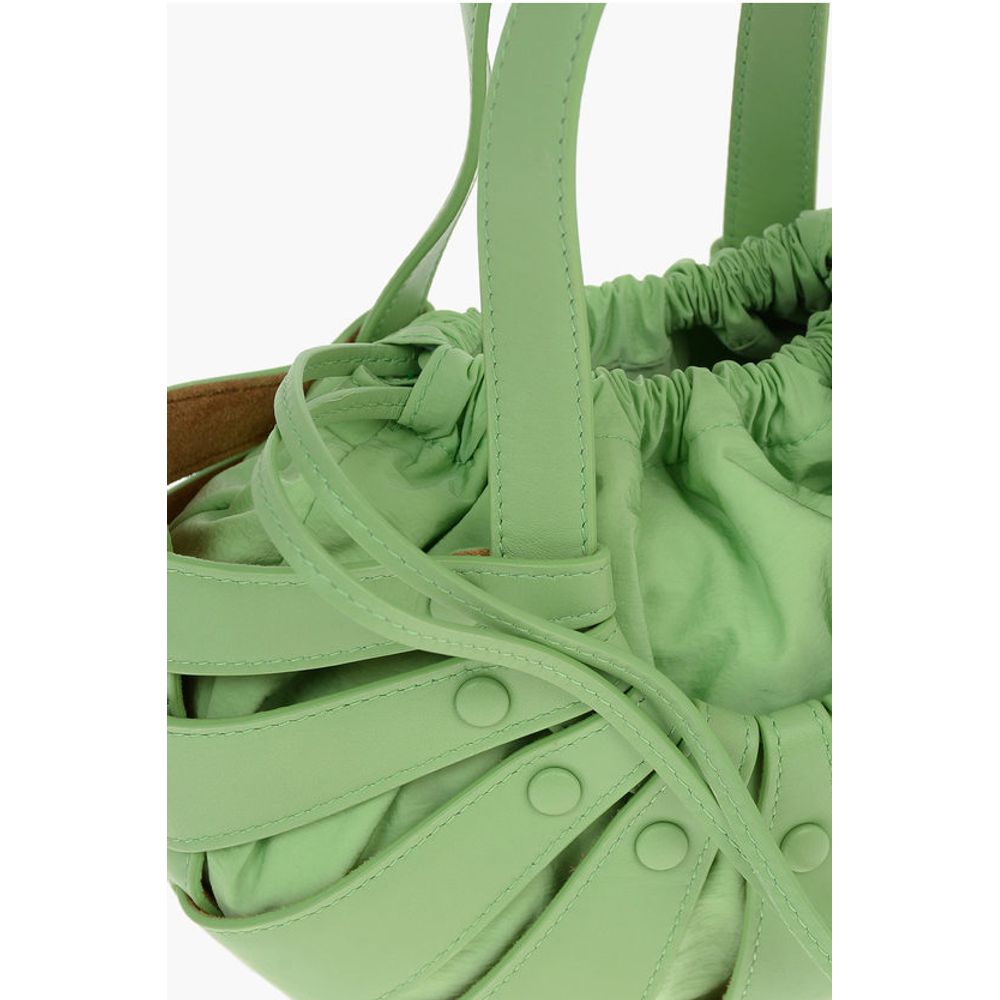 Bottega Veneta Perforierte Lederhandtasche THE SHELL