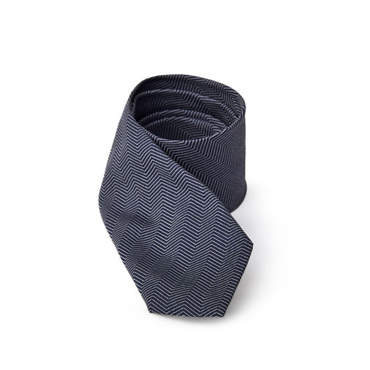 Jil Sander Blaue Seidenkrawatten &amp