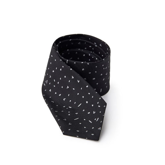 Jil Sander Schwarze Seidenkrawatten &amp