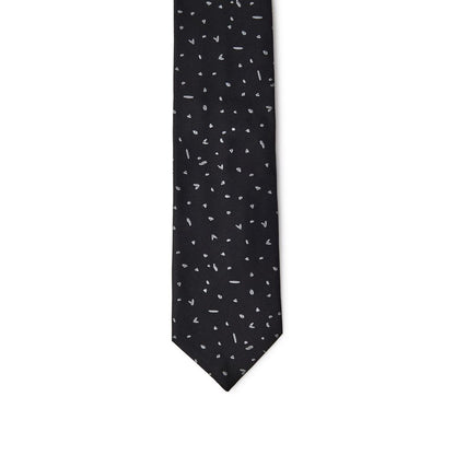 Jil Sander Schwarze Seidenkrawatten &amp