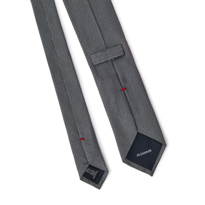 Jil Sander Graue Seidenkrawatten &amp