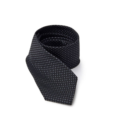 Jil Sander Schwarze Seidenkrawatten &amp