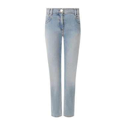 Balmain Blaue Baumwolljeans &amp