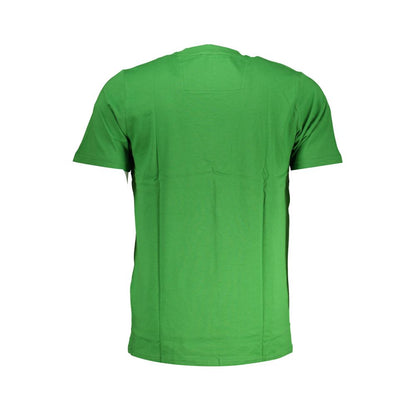 Cavalli Class T-Shirt aus grüner Baumwolle