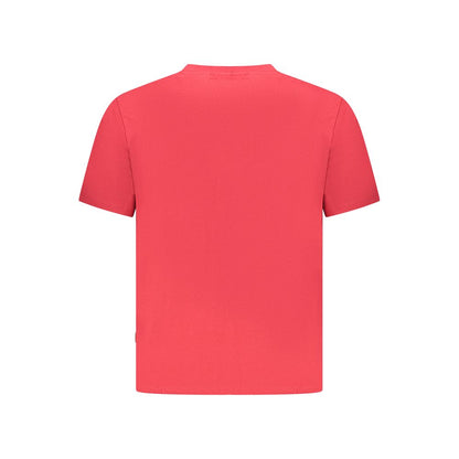 Pepe Jeans Rotes Baumwolle Männer T-Shirt