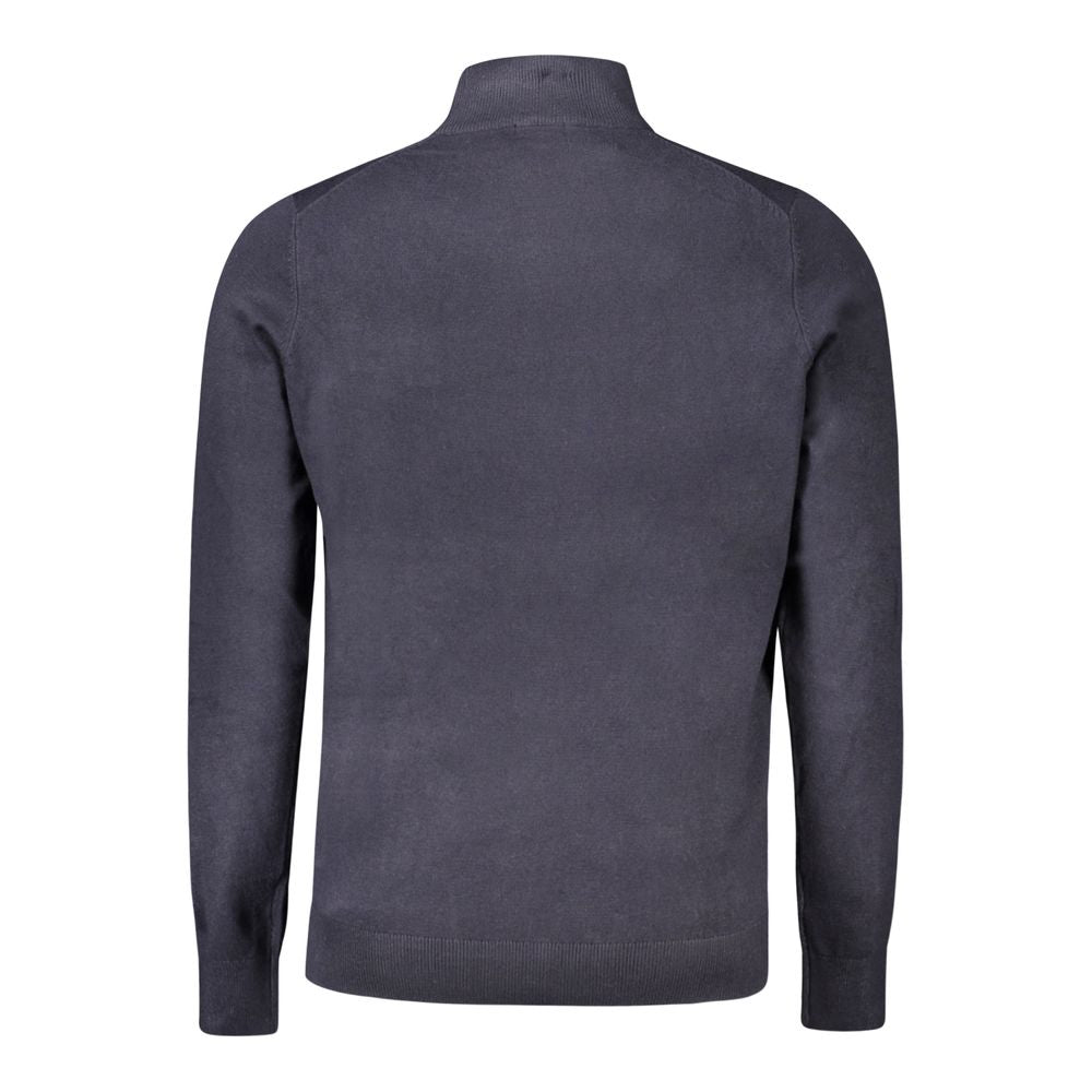 Norway 1963 Blauer Polyamid-Pullover für Männer