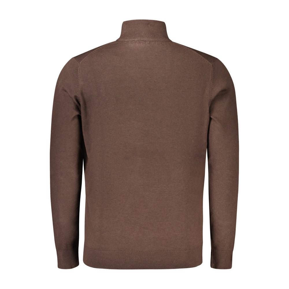 Norway 1963 Brauner Polyamid-Pullover für Männer