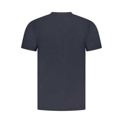 Cavalli Class Blau Baumwolle Männer T-Shirt
