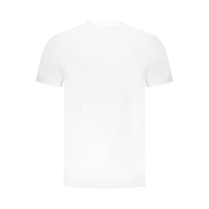 Cavalli Class Weißes Baumwolle Männer T-Shirt