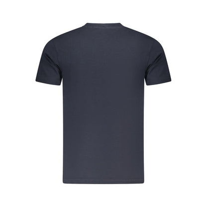 Cavalli Class Blau Baumwolle Männer T-Shirt
