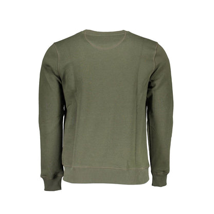 North Sails Grüner Baumwollpullover für Männer