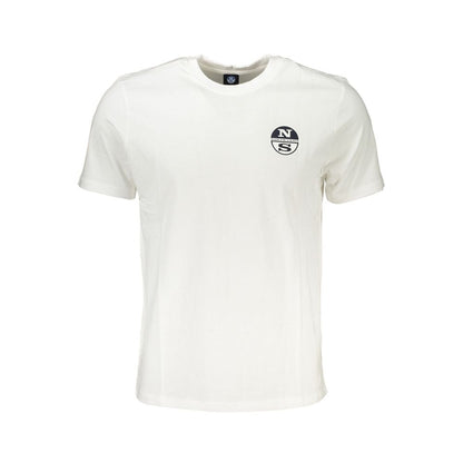 North Sails T-Shirt aus weißer Baumwolle