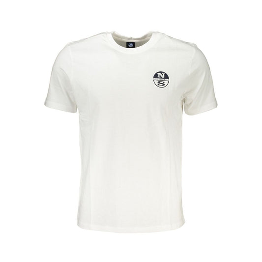North Sails T-Shirt aus weißer Baumwolle