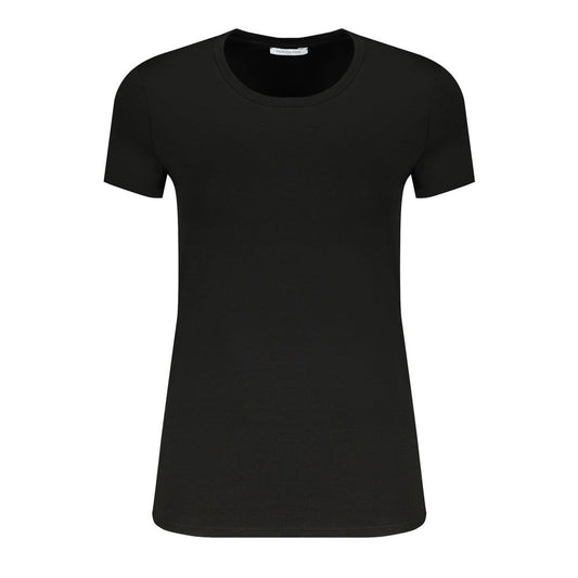 Patrizia Pepe Schwarz Elastan Tops & T-Shirt