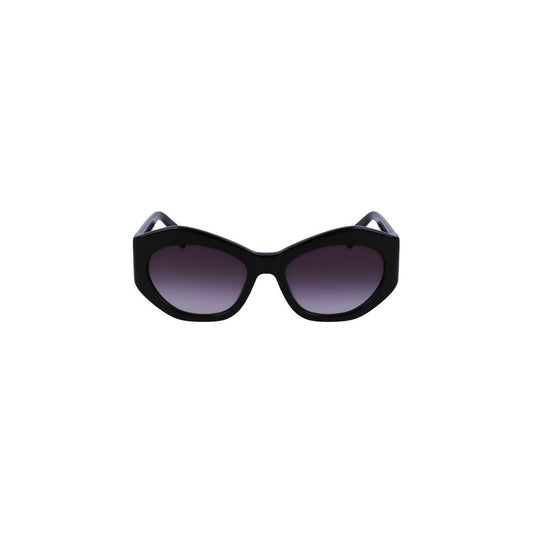 Liu Jo "Schwarze Acetat-Sonnenbrille für Frauen"
