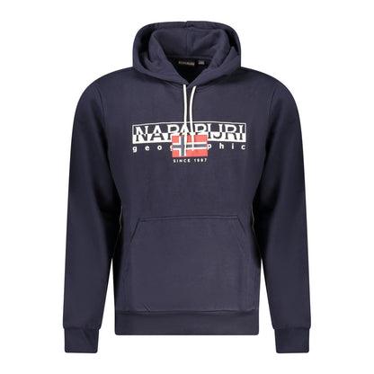 Napapijri Blaues Baumwoll-Sweatshirt