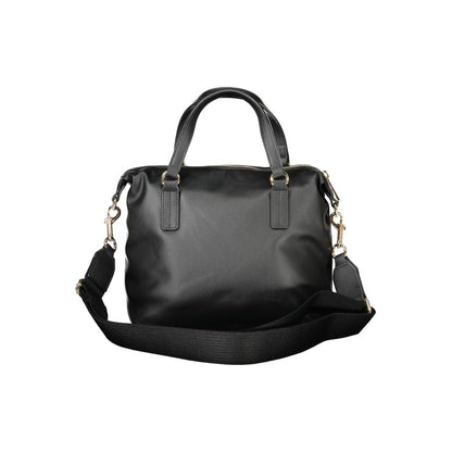 Tommy Hilfiger Schwarz Polyester Frauen Handtasche