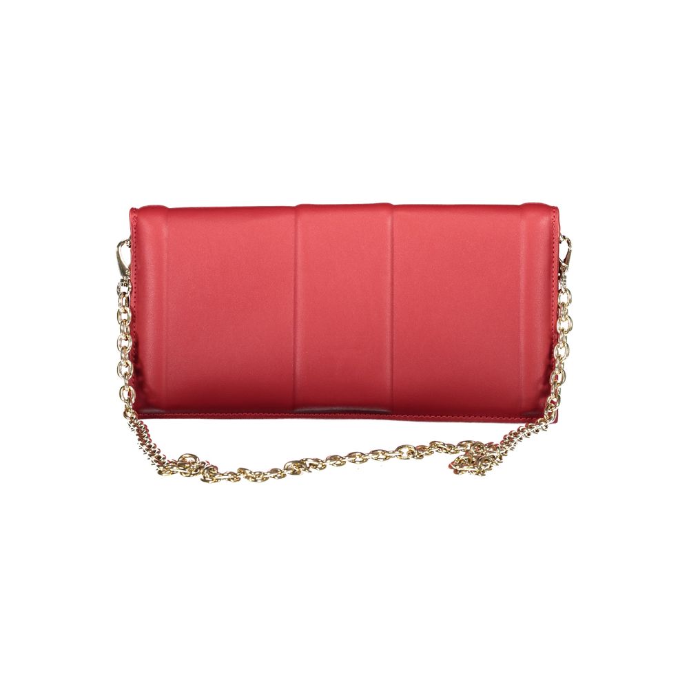 Mario Valentino Rote Polyethylen Frauen Handtasche