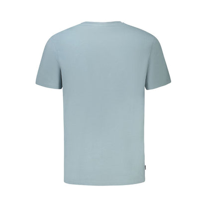 Timberland Hellblaues Bio-Baumwoll-T-Shirt für Männer
