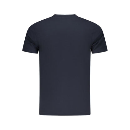 Cavalli Class Blau Baumwolle Männer T-Shirt
