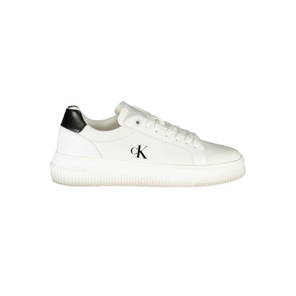 Calvin Klein Weißes Leder Damen Sneaker