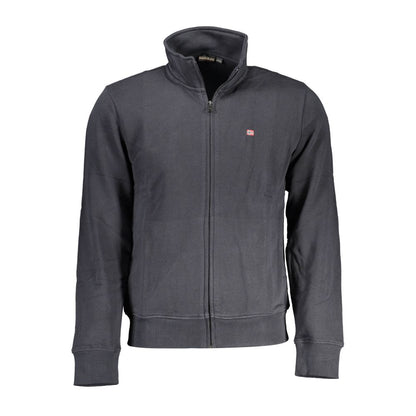 Napapijri Schwarzer Baumwollpullover für Männer