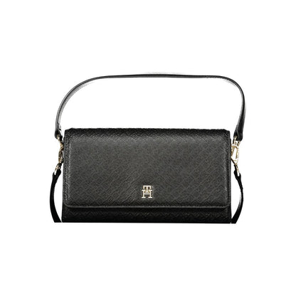 Tommy Hilfiger Schwarz Polyethylen Frauen Handtasche