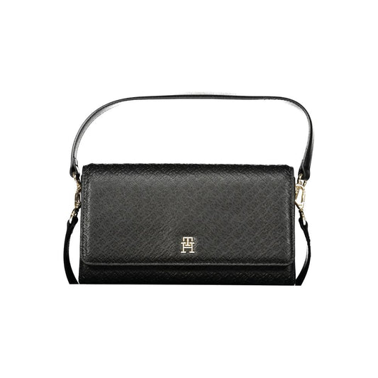 Tommy Hilfiger Schwarz Polyethylen Frauen Handtasche