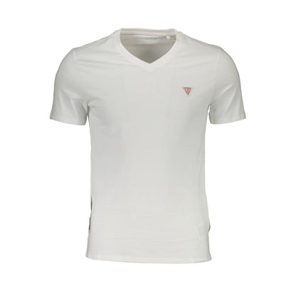 Guess Jeans Weißes T-Shirt aus Bio-Baumwolle für Männer