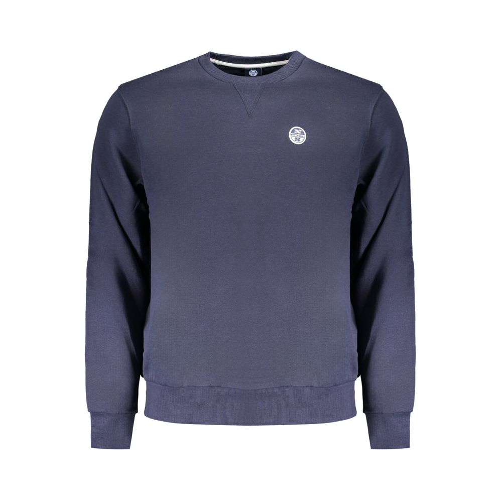 North Sails Blauer Baumwollpullover für Männer