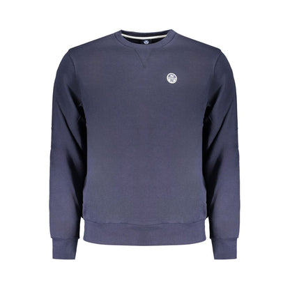 North Sails Blauer Baumwollpullover für Männer
