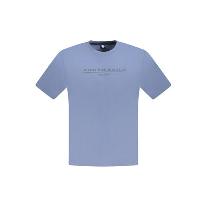 North Sails Blau Baumwolle Männer T-Shirt