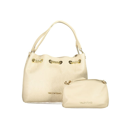 Mario Valentino Beige Polyethylen Handtasche