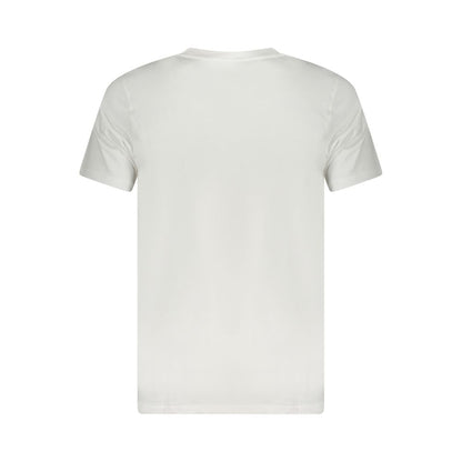 Cavalli Class Weißes Baumwolle Männer T-Shirt