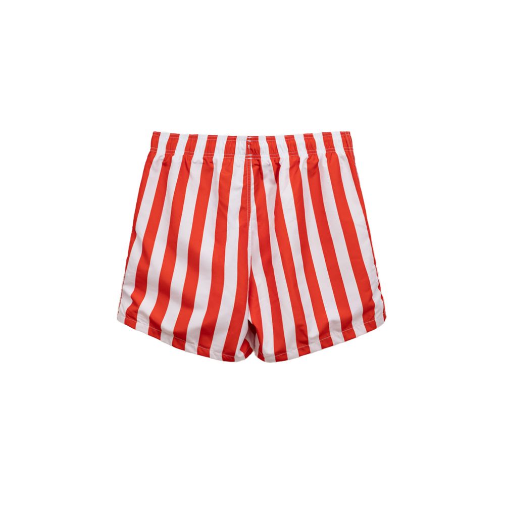 Emporio Armani Rote Polyester-Badebekleidung