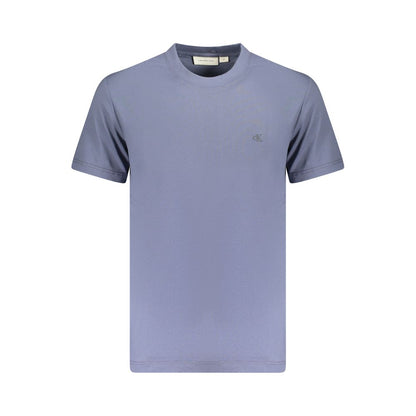 Calvin Klein Blau Baumwolle Männer T-Shirt