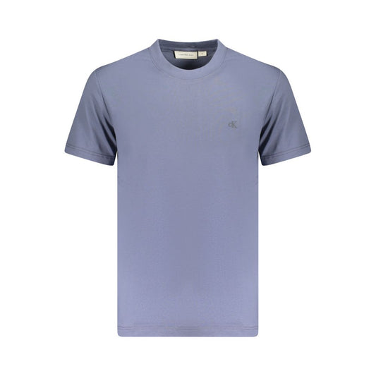 Calvin Klein Blau Baumwolle Männer T-Shirt
