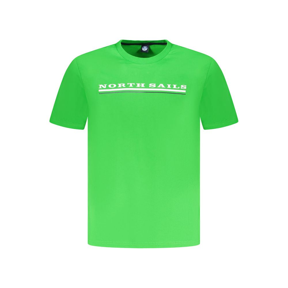 North Sails Grünes Baumwolle Männer T-Shirt