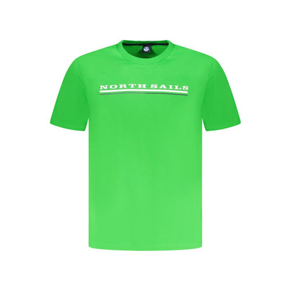North Sails Grünes Baumwolle Männer T-Shirt