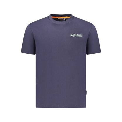 Napapijri Blau Baumwolle Männer T-Shirt