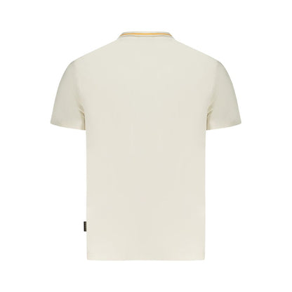 Napapijri T-Shirt aus weißer Baumwolle
