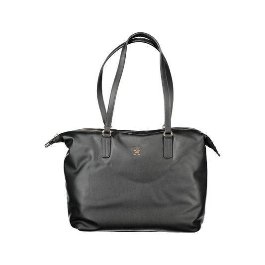 Tommy Hilfiger Schwarz Polyester Frauen Handtasche