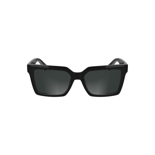 Calvin Klein Schwarze Sonnenbrille aus biobasiertem Stoff