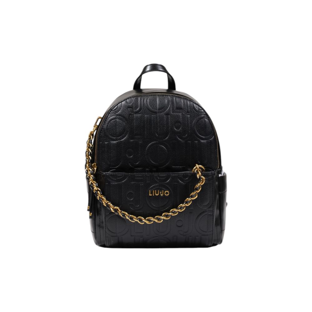 Liu Jo Schwarzer Polyethylen-Rucksack