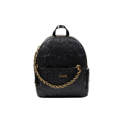Liu Jo Schwarzer Polyethylen-Rucksack
