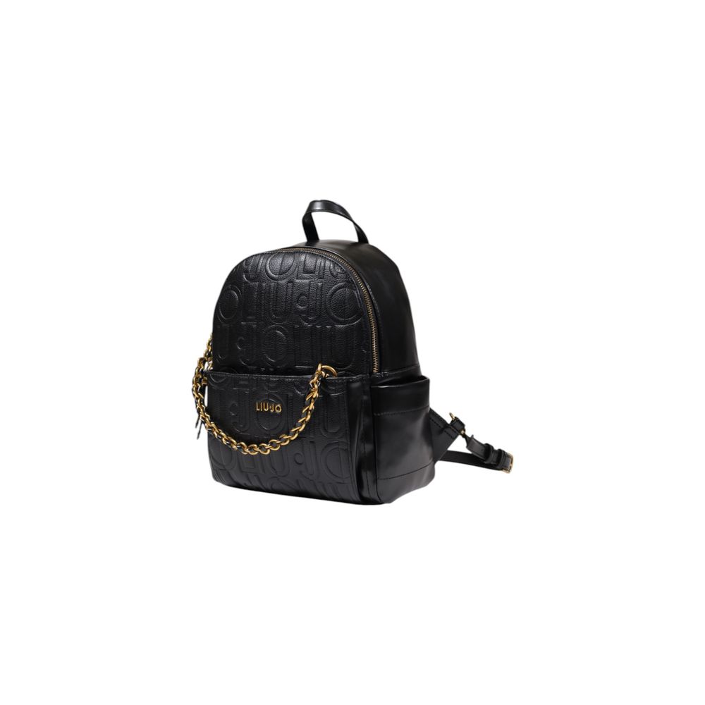 Liu Jo Schwarzer Polyethylen-Rucksack